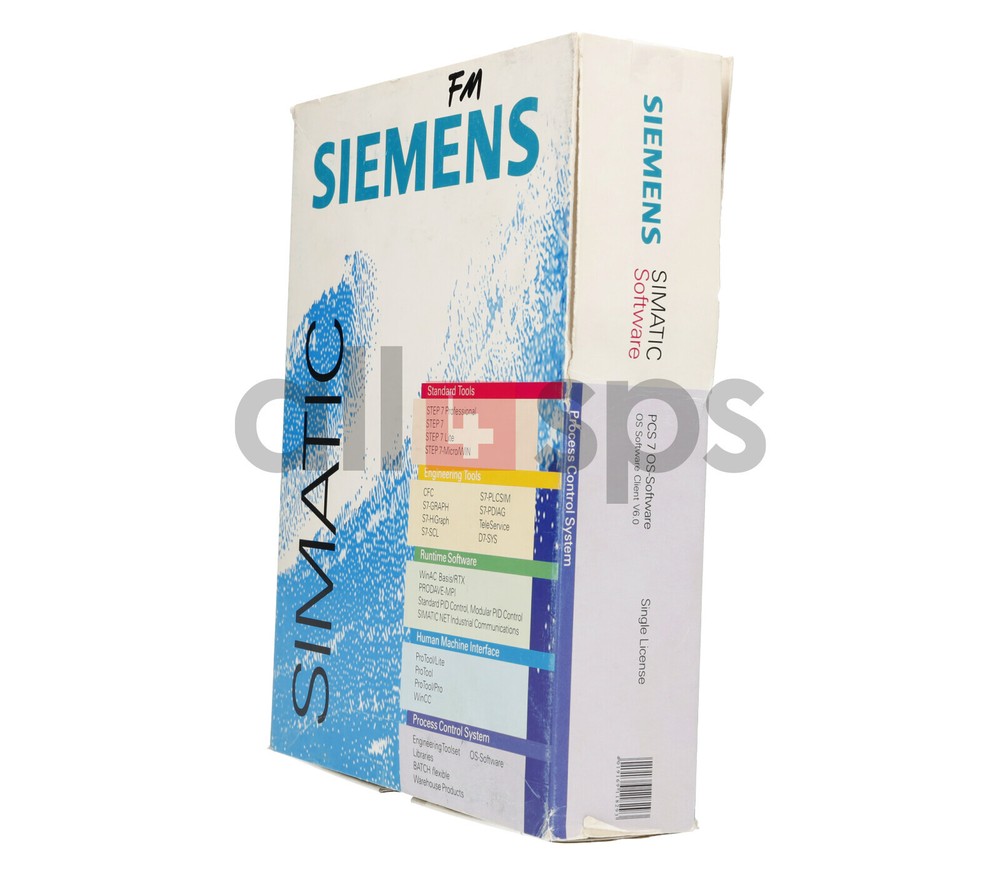 SIMATIC PCS 7, SOFTWARE CLIENT V6.0 SINGLE LICEN., 6ES7658-2CX06-0YA0 (US)