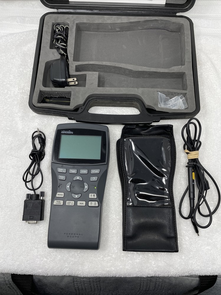 Velleman HPS40 Personal Scope W/case, Manual, Power Supply, Probe. Nice!