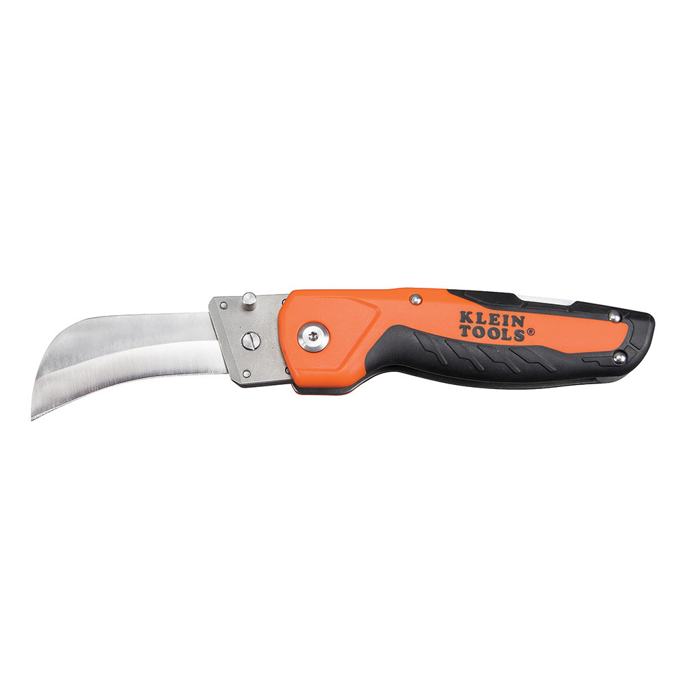 Klein Tools 44218 Cable Skinning Utility Knife w/ Replaceable Blade