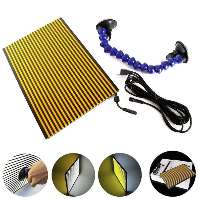 Paintless Dent Repair Tool Removal Lamp Reflector LED Light Line Testing Board