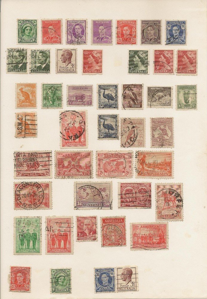 British Commonwealth stamps, mint & used, see description below