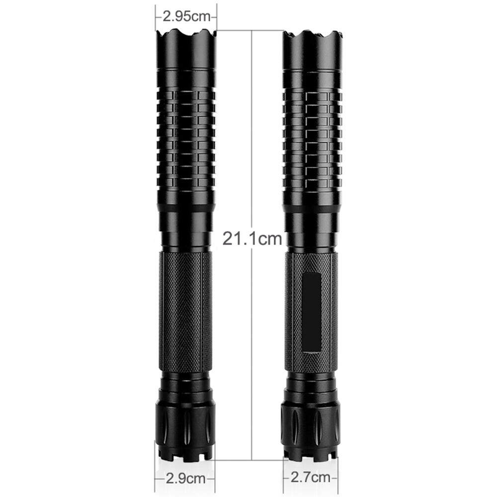 LMM6P Adjustable Focus 405nm Purple Laser Pointer Visible Beam Light & AL Case