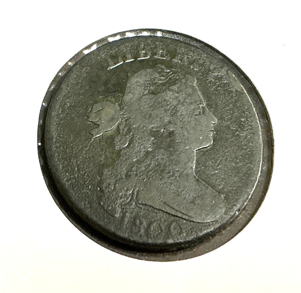 1800 Draped Bust Large Cent VG Details.