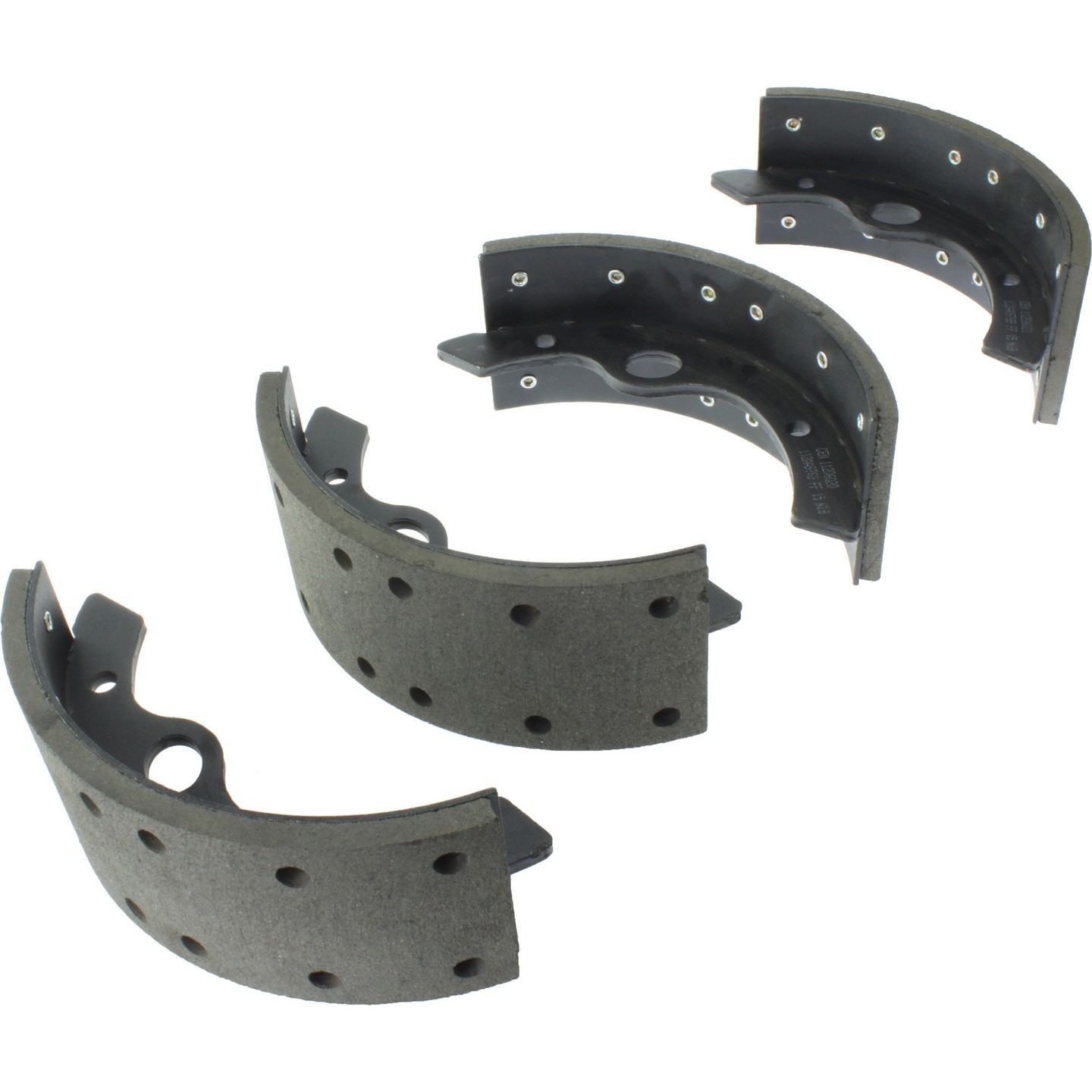 Heavy Duty Riveted Brake Shoes Set Front Pair Riveted For UD 1800 2000 2300