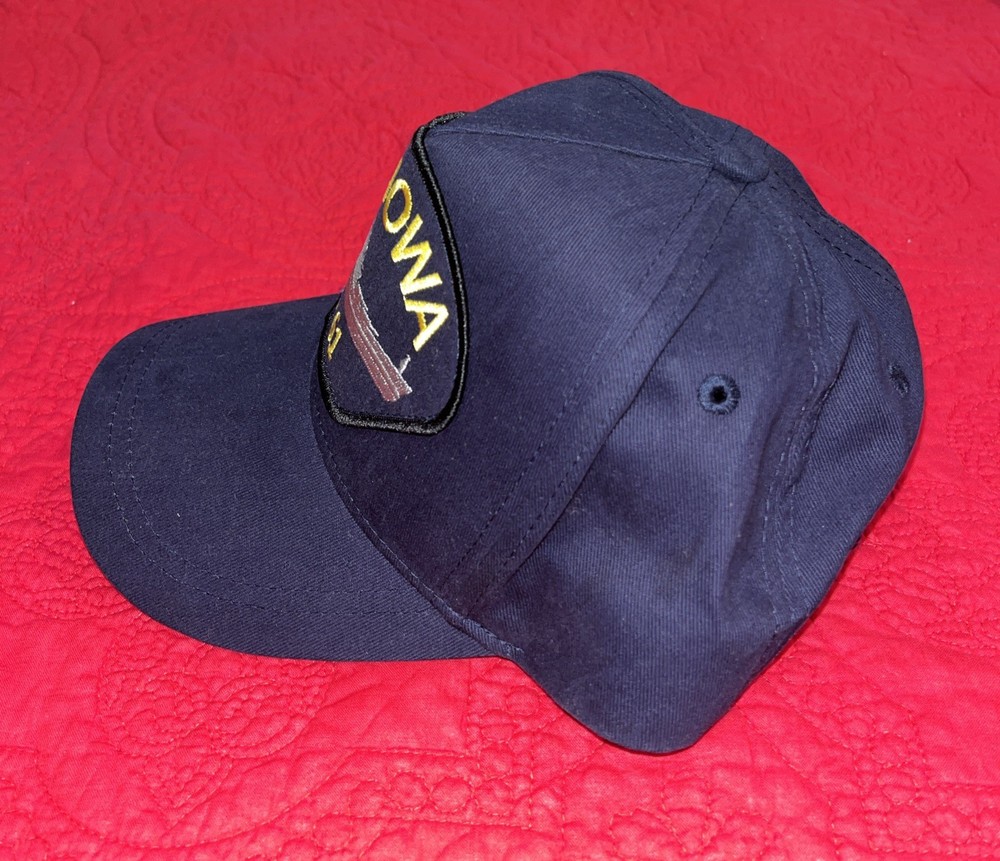 USS IOWA BB - 61 Navy Cap, Hat One Size