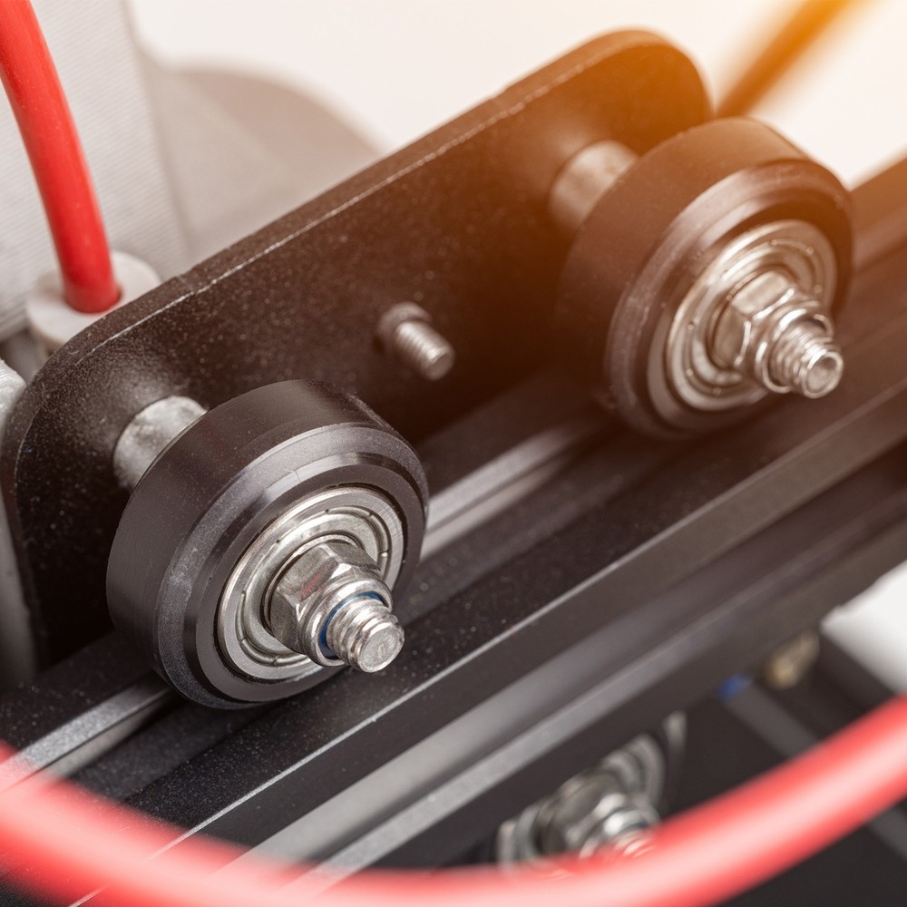 3D Printer POM Rollers, 13pcs High-Speed Gantry Wheels with 625ZZ, White