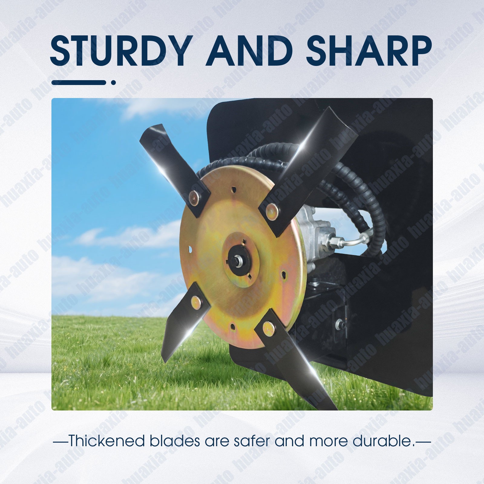 1ton-1.5ton Mini Excavator Accessories Hydraulic Grass Cutter Mower