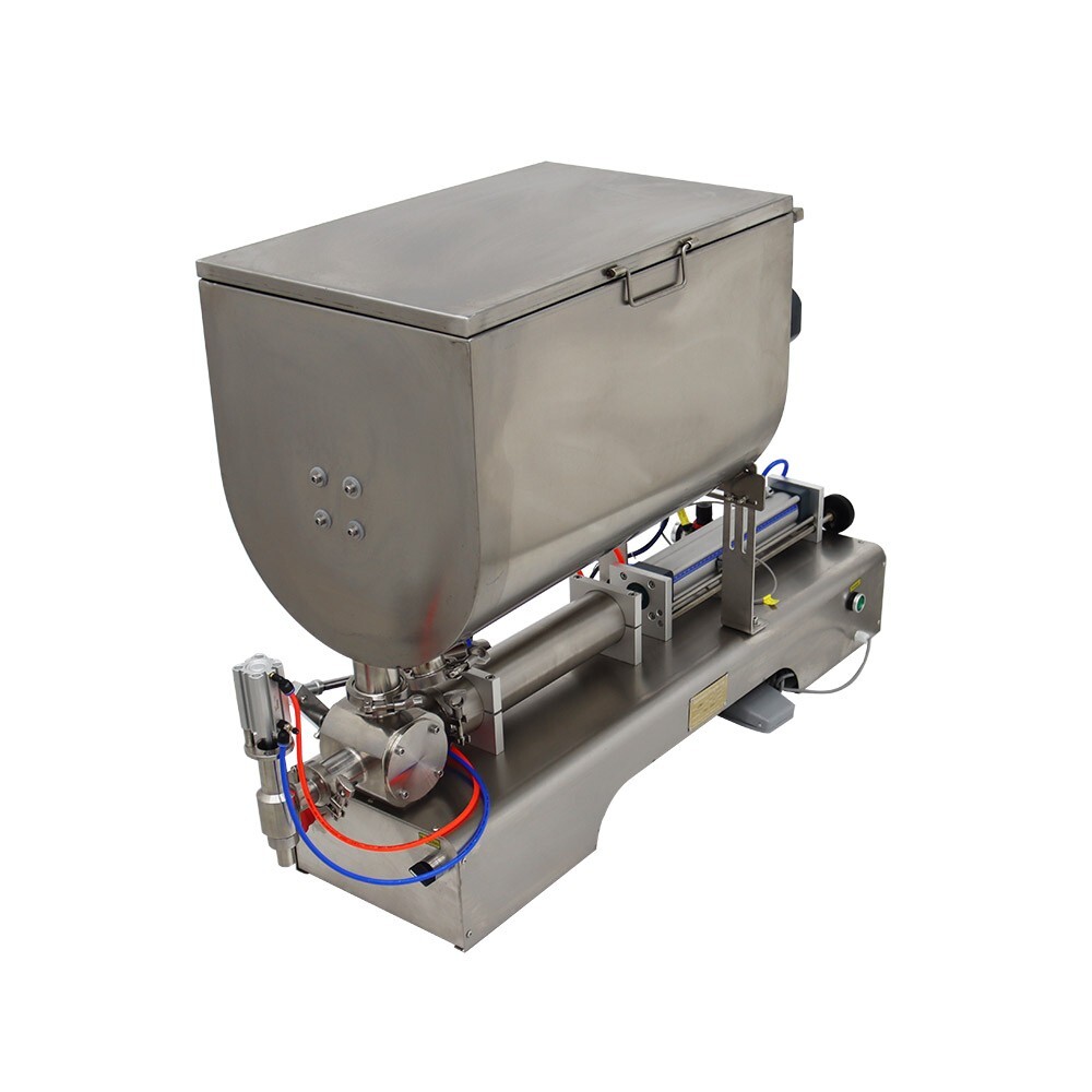 TECHTONGDA® 100-1000ml Paste Filling Machine W/Mixing Function 5-15 cycle/min
