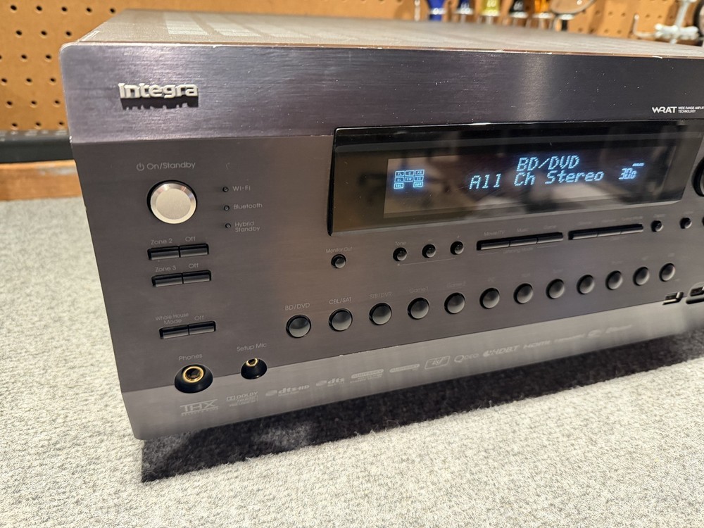 INTEGRA DTR-60.5 9.2 THX Ultra2 AV Receiver TESTED