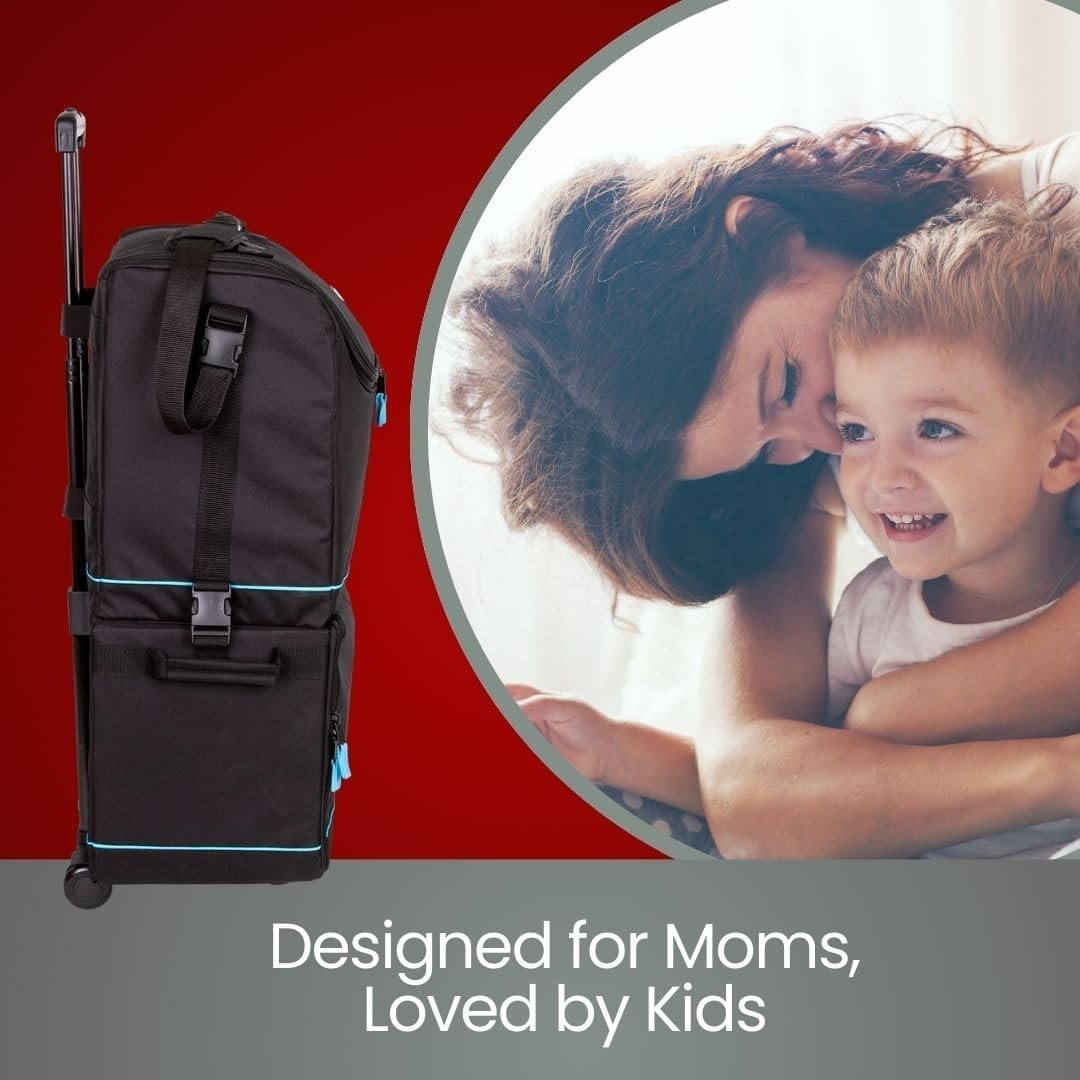 ArtBin 6922SP Tote Express Rolling Portable Art Craft & Sewing Storage Organizer