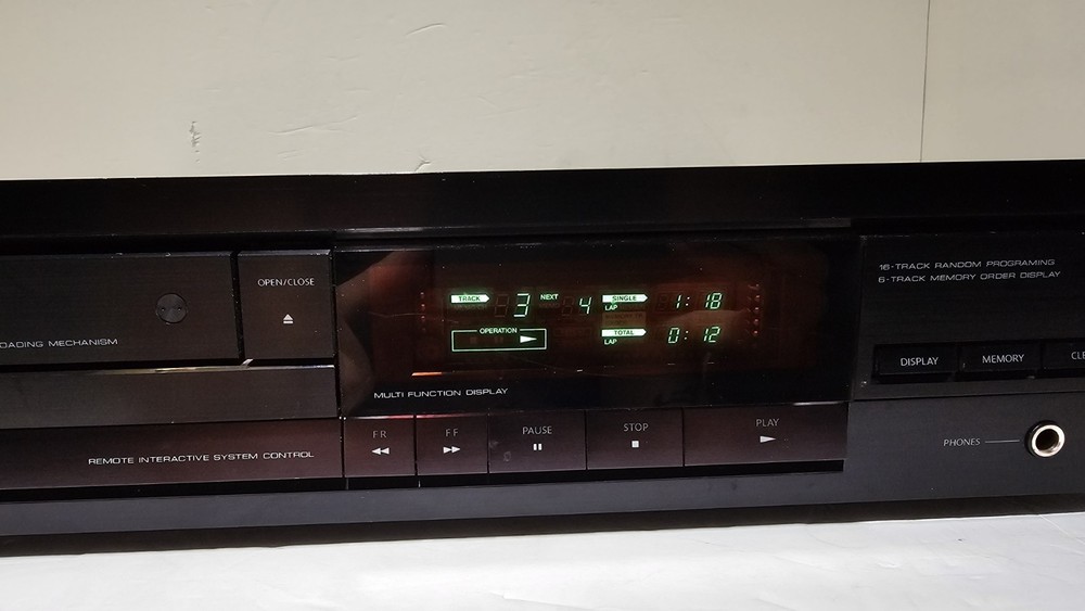 Vintage Onkyo DX-1500 Compact Disc Player CD