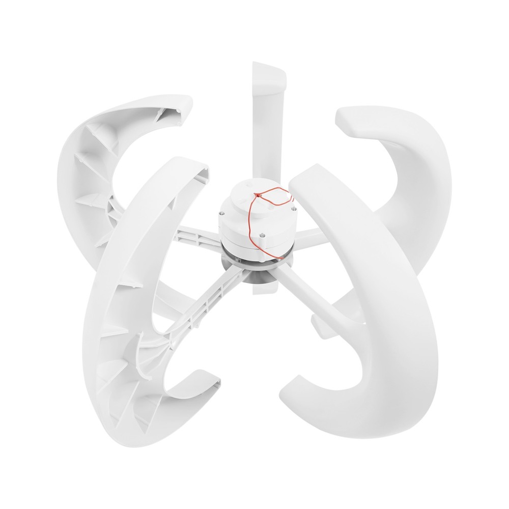 Lantern Wind Turbine Generators 5-Blade Vertical Axis Power Generator W/ Control