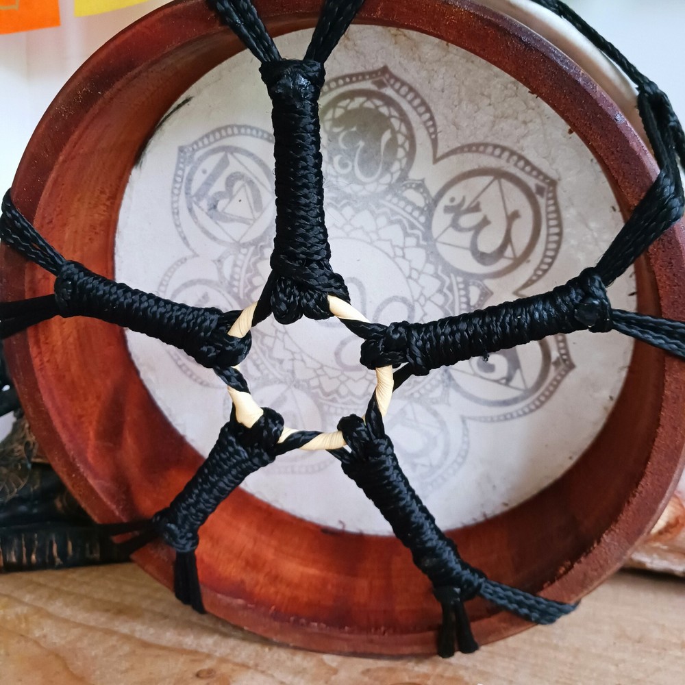 Chakra Shamanic Drum with Stick