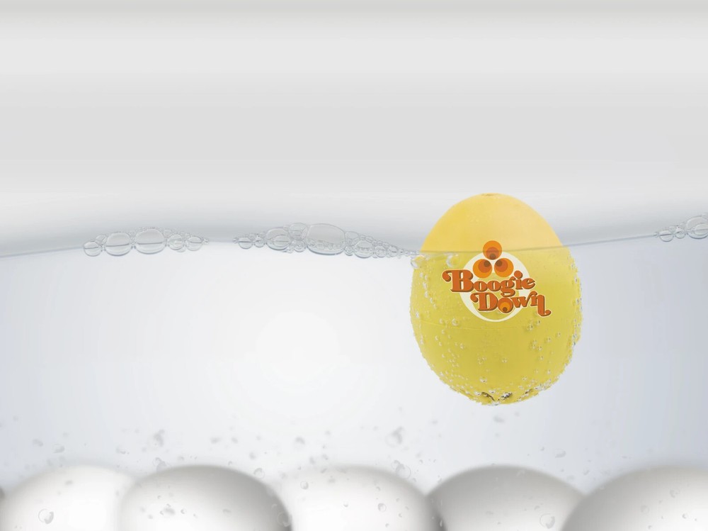 BrainStream BeepEgg Musical / Singing Floating Egg Timer - 70's