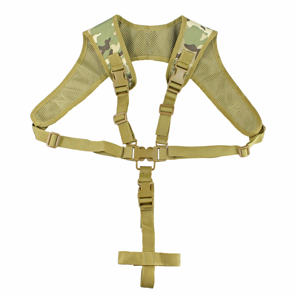 Tactical Adjustable Quick Release Gun Lanyard Shoulder Strap For P90 Rifle Sling
