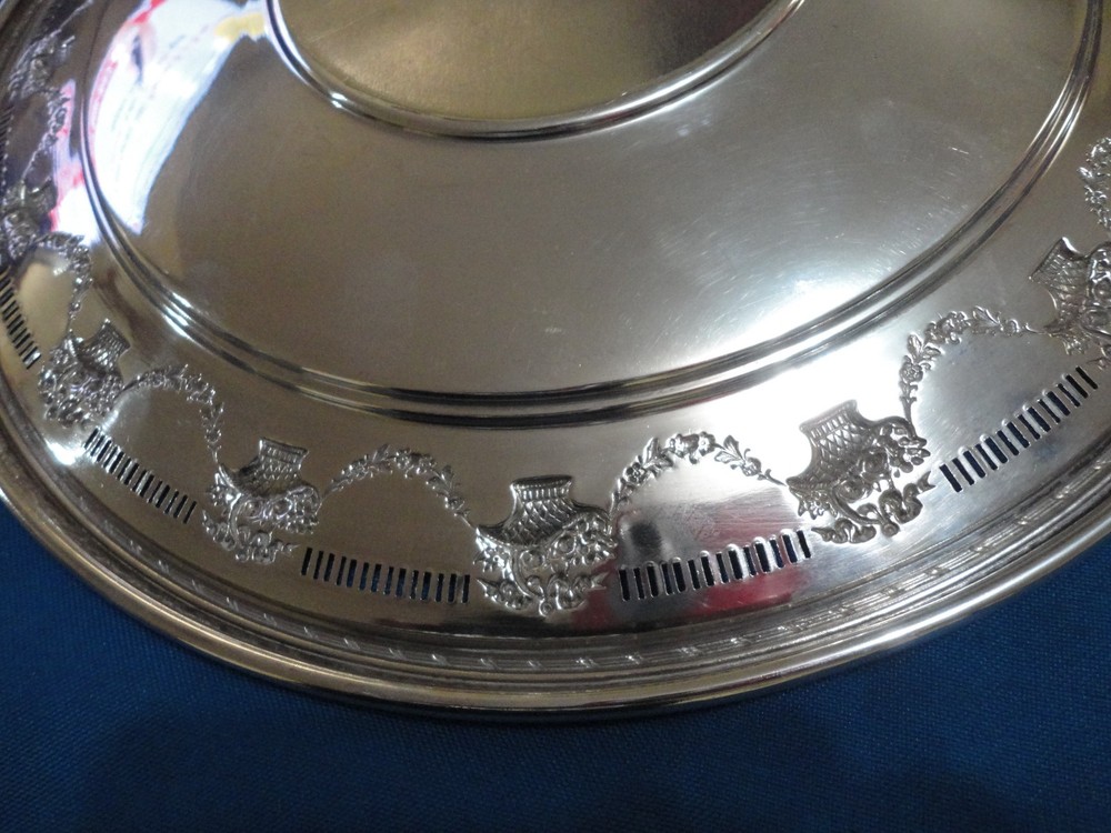 Vintage Reed & Barton SilverPlate Round Tray