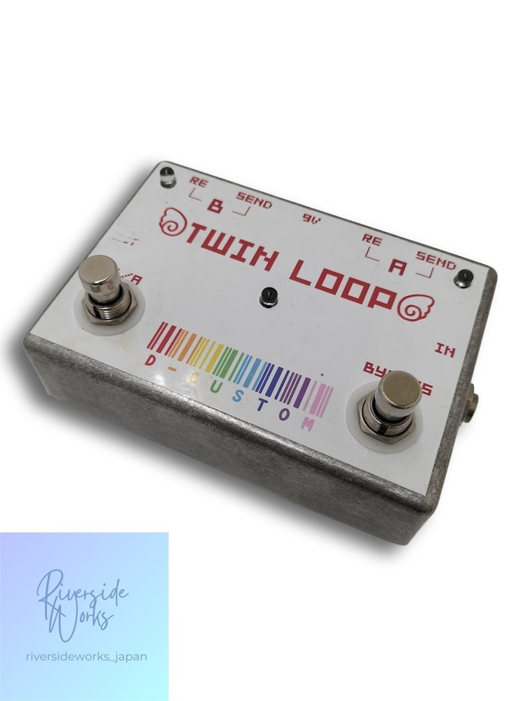 D-CUSTOM Twin Loop Loop Box Guitar Effects Used JP