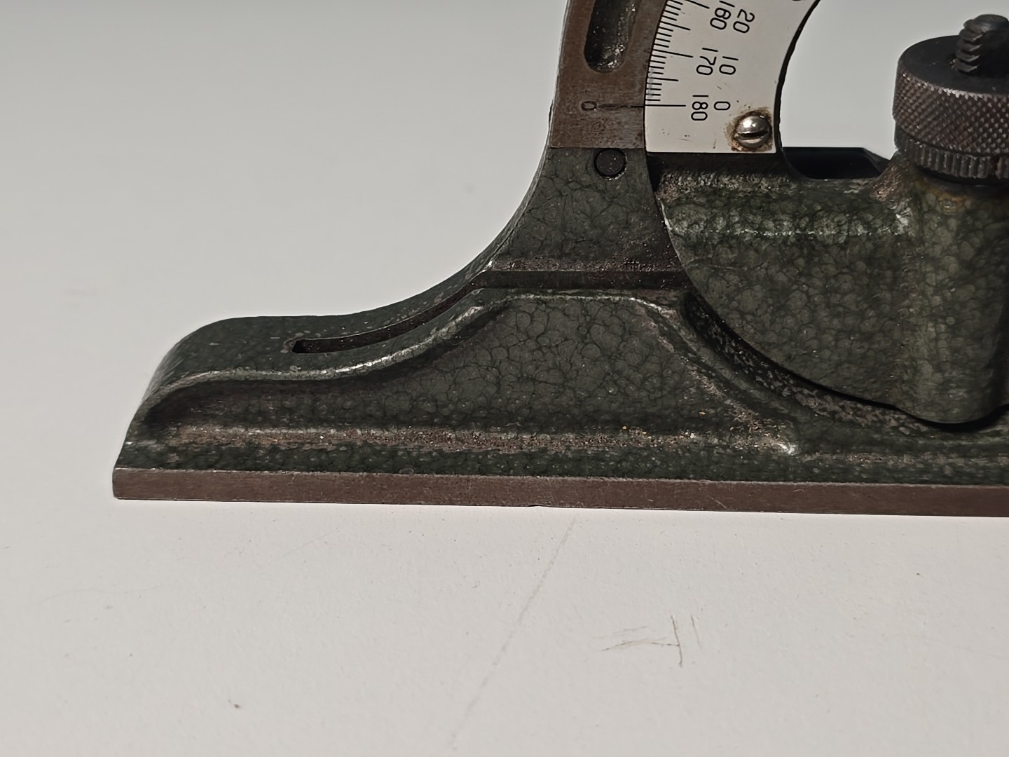 Vintage Mitutoyo 180-301 Combination Protractor Head Machinist Tools