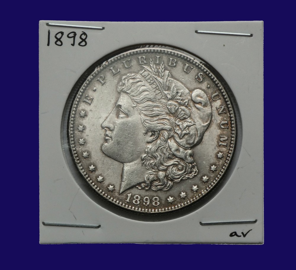 1898 Morgan Silver Dollar from Philadelphia Mint