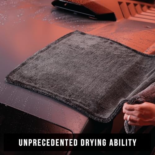 V+ Premium Microfiber Towel for Car Drying, Twisted Loop, Soft and Super