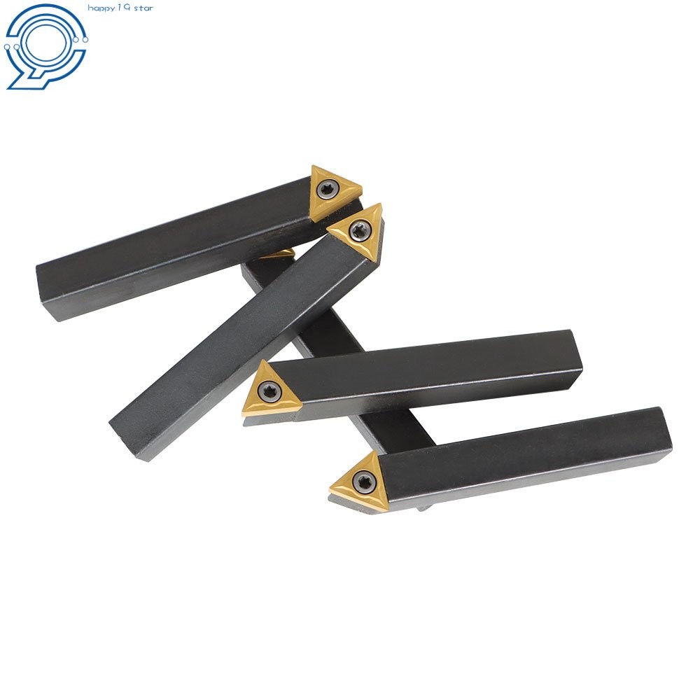 5 pack 1/2" Carbide Indexable Turning Tool Lathe Tool Bit With Carbide Inserts