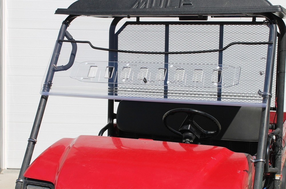 KAWASAKI MULE 3010/3000 FOLDING VENTED WINDSHIELD