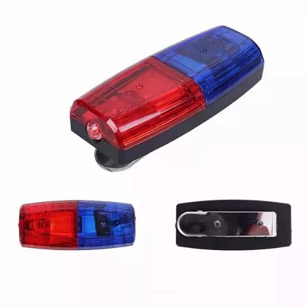 LED Light Shoulder Clip Light Patrol Flash Signal Strobe Lamp