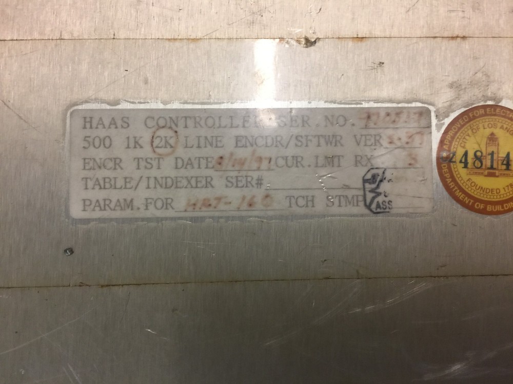 HAAS SERVO CONTROLLER 17 PIN