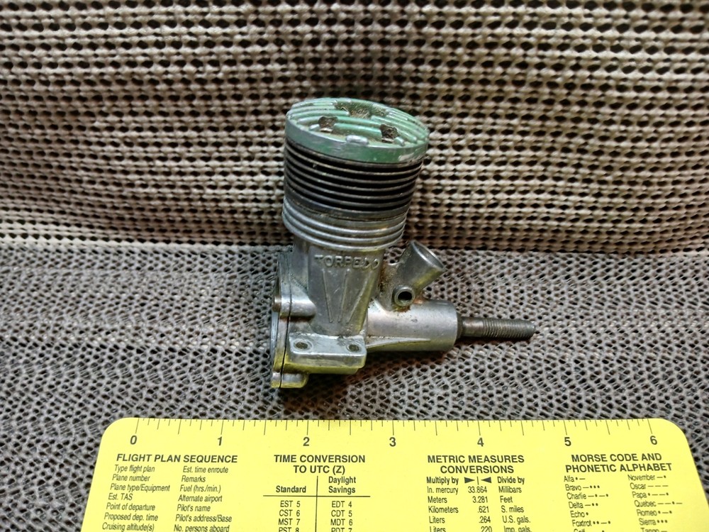 K&B*MODEL AIRPLANE ENGINE*TORPEDO 35*SP*MP*NT*SAI
