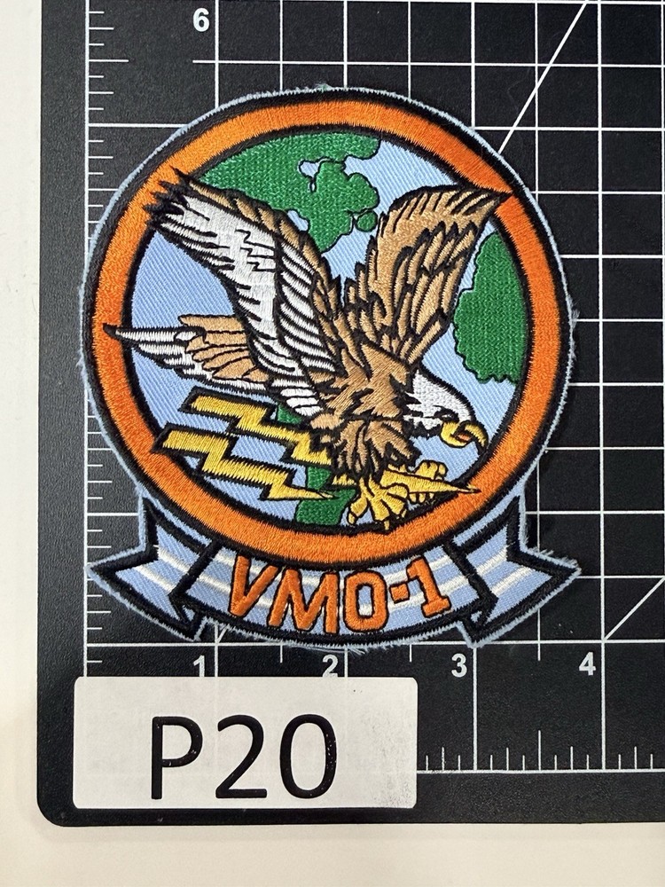 VTG Original USMC Marine Observation Squadron 1 (VMO-1) “Can Do Eagle” Patch