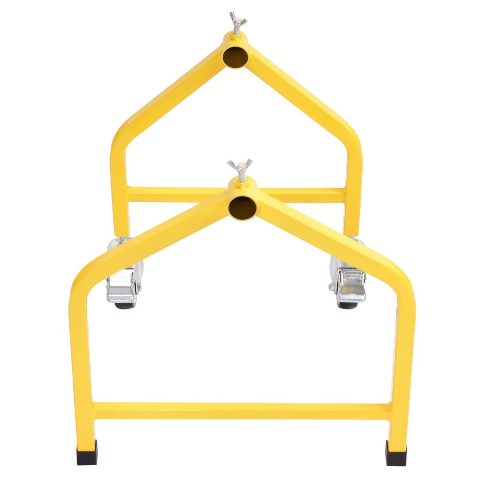 Universal Wire Spool Rack Holder on Wheel Dispenser Electrical Wire Pulling Rack