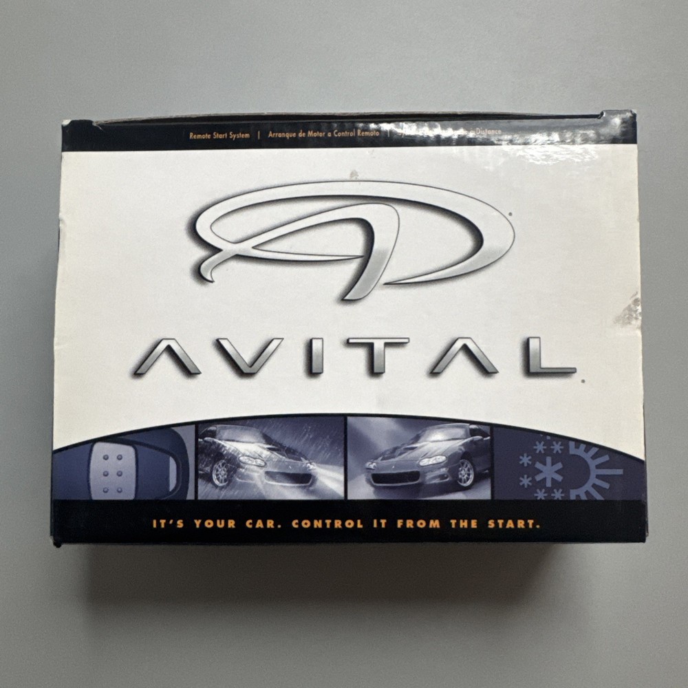 Avital 1-Way Remote Start System w/ Unlocking & Keyless Entry Model 4113 NOB
