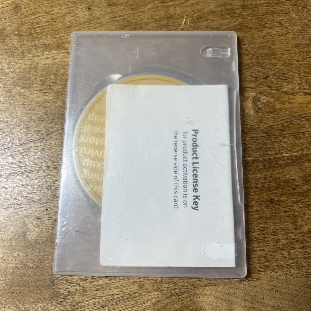 Norton 360 2.0 All-In-One Security Software CD And Key Version 2.0