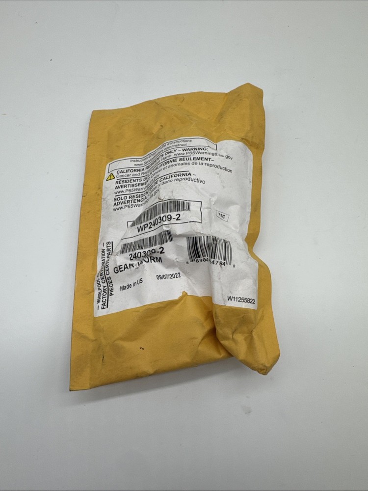 Original Whirlpool WP240309-2- Genuine OEM Replacement Part