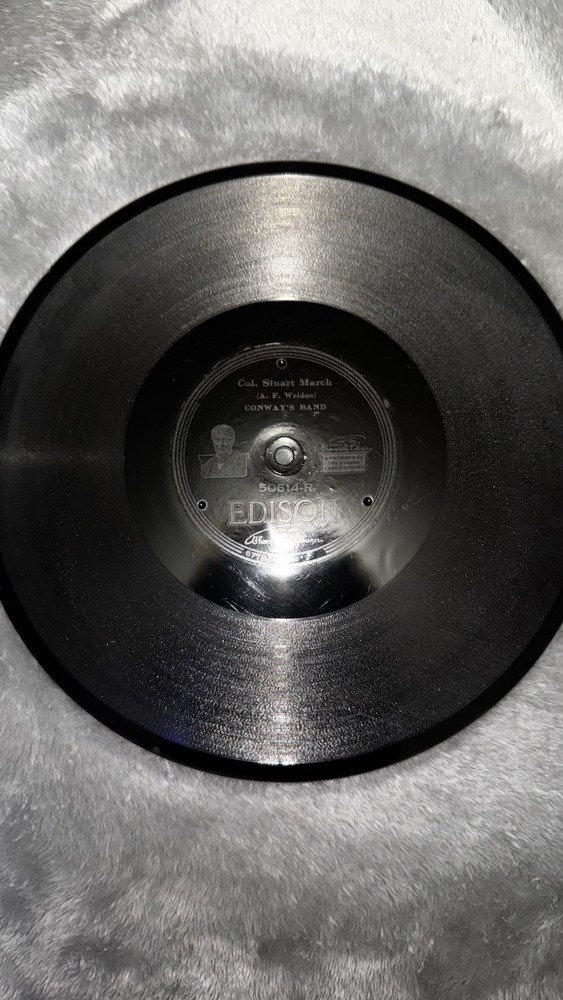 Edison Diamond Disc Record