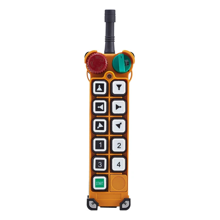 F24-10D 10 Keys Double Speed Wireless Crane Remote Control 1T/2R for Workshop