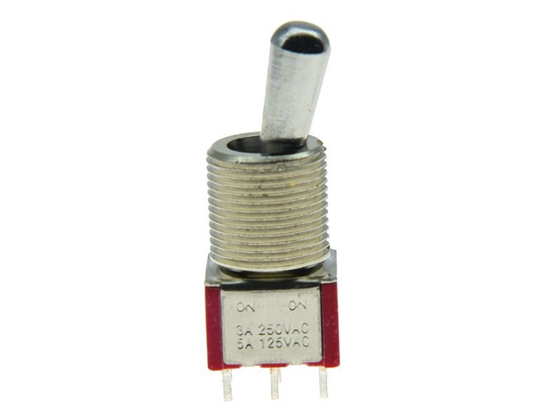Guitar DPDT 2 Way ON ON Toggle Switch Sealed Fat Bat Toggle Amplifier Switch