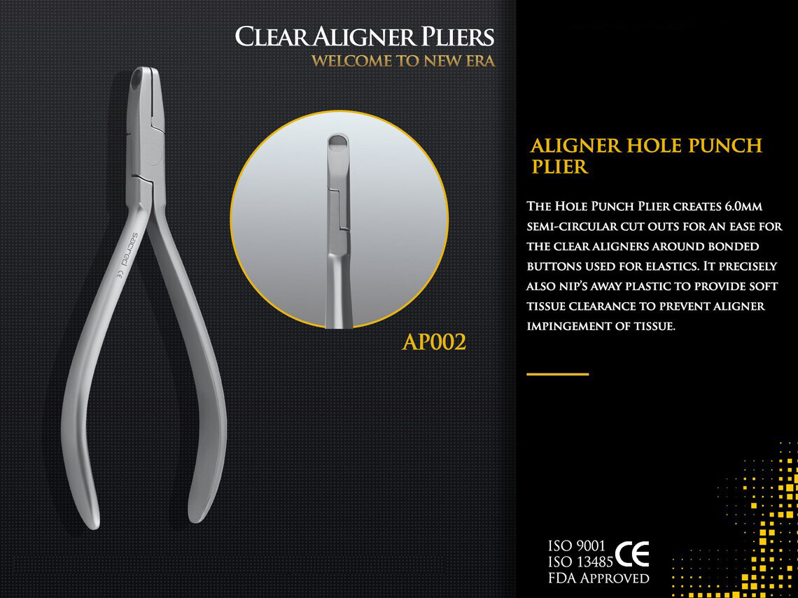 Orthodontic Retainer Plier Clear Aligner invisable pliers 5 pcs Set Dental