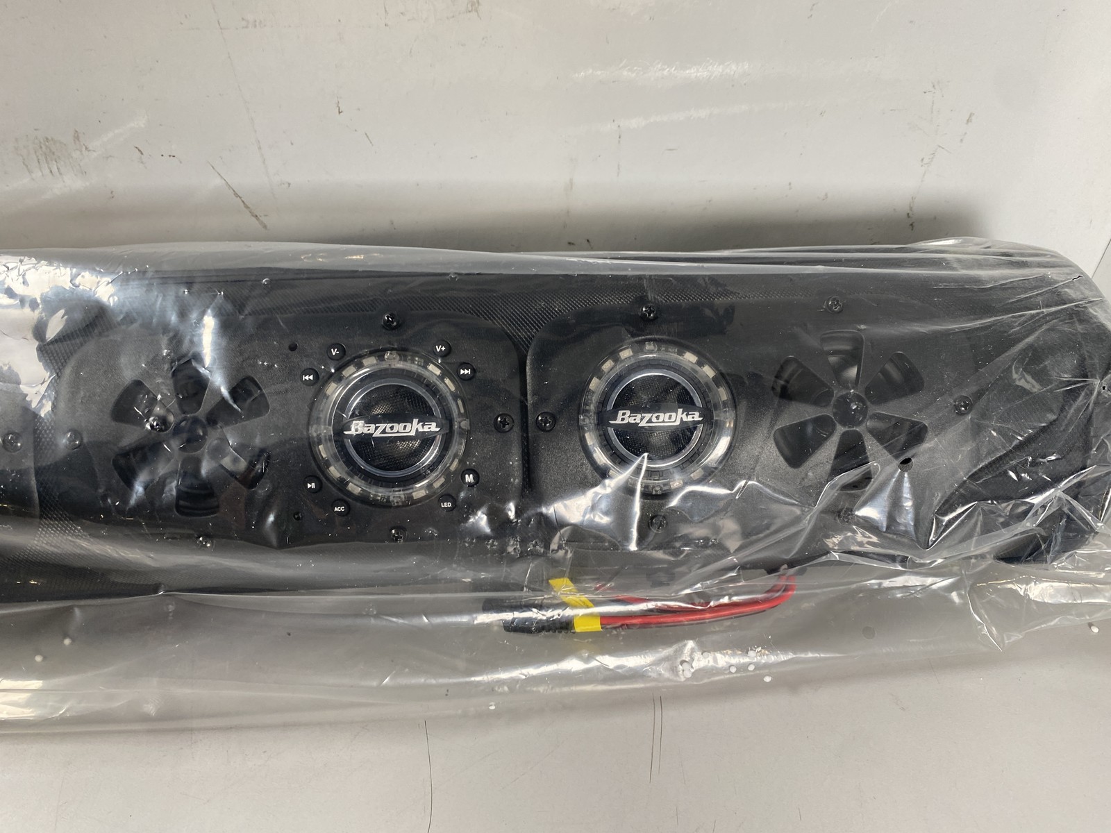 Bazooka BPB24-G2 Party Bar 8-Speaker Sound Bar w/ LED lighting