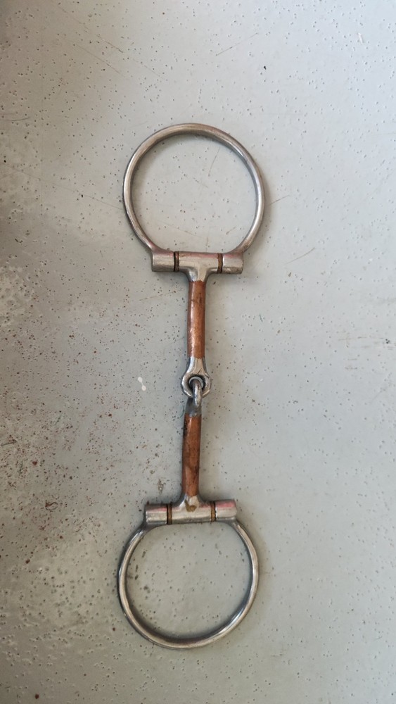 Copper Inlay D Ring Bit Unbranded