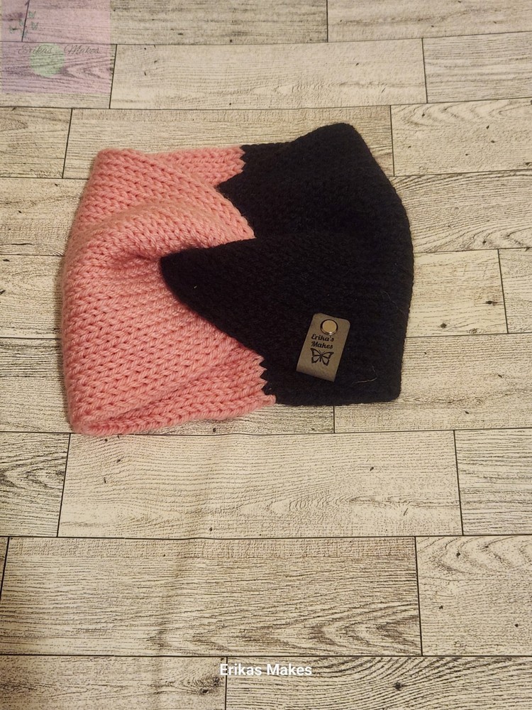 Handmade Knitted Twisted Earwarmer Headband