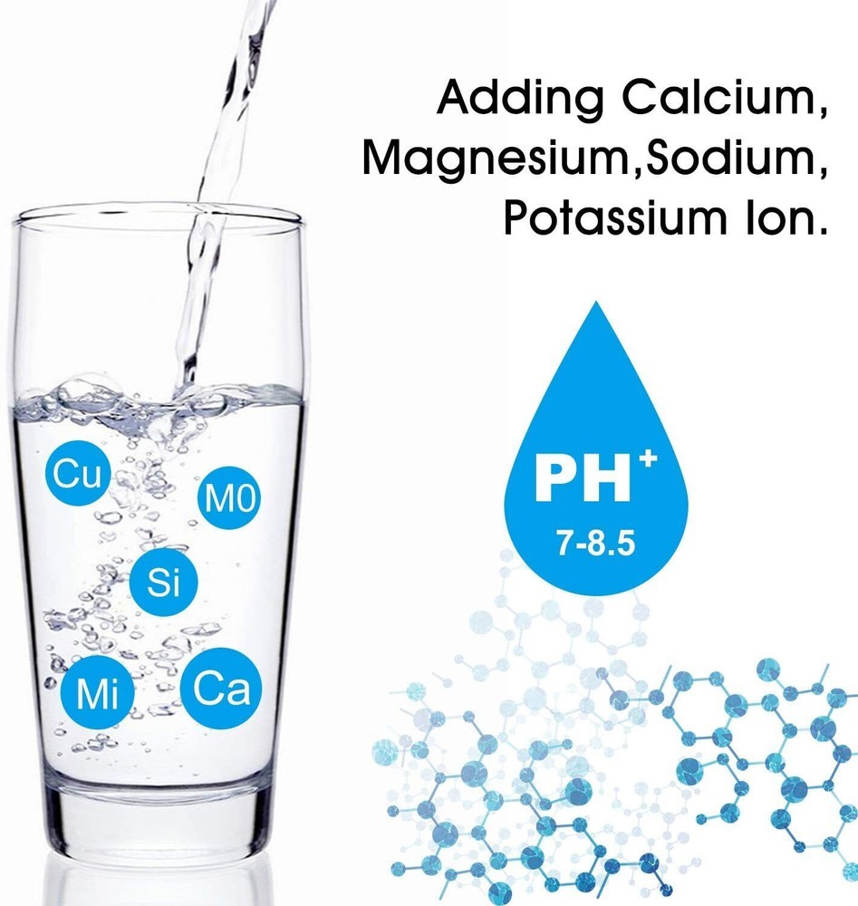 Alkaline pH+ 400GPD - 8 Stage UV Reverse Osmosis System - Drinking Water System