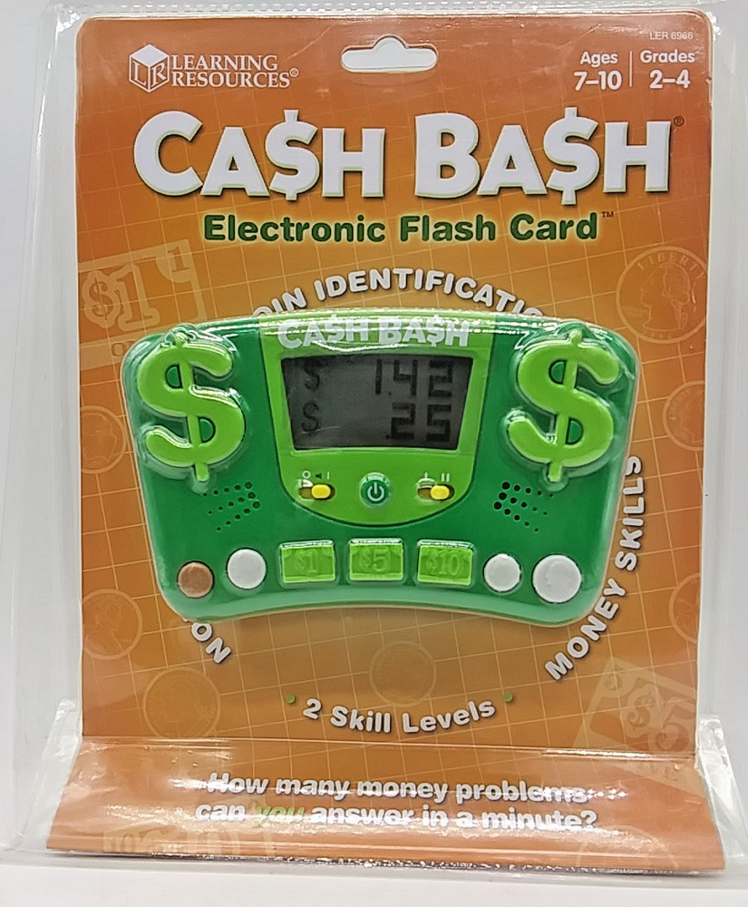 Cash Bash Electronic Money Learning Game, Educational Toy Learning Resources NEW
