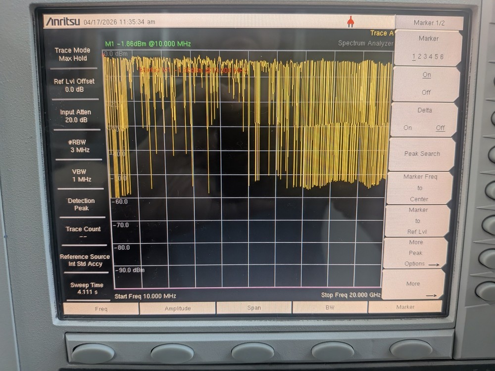 Anritsu MS2719B Tiny Portable Spectrum Analyzer 20 GHz Cal'd Opt 9