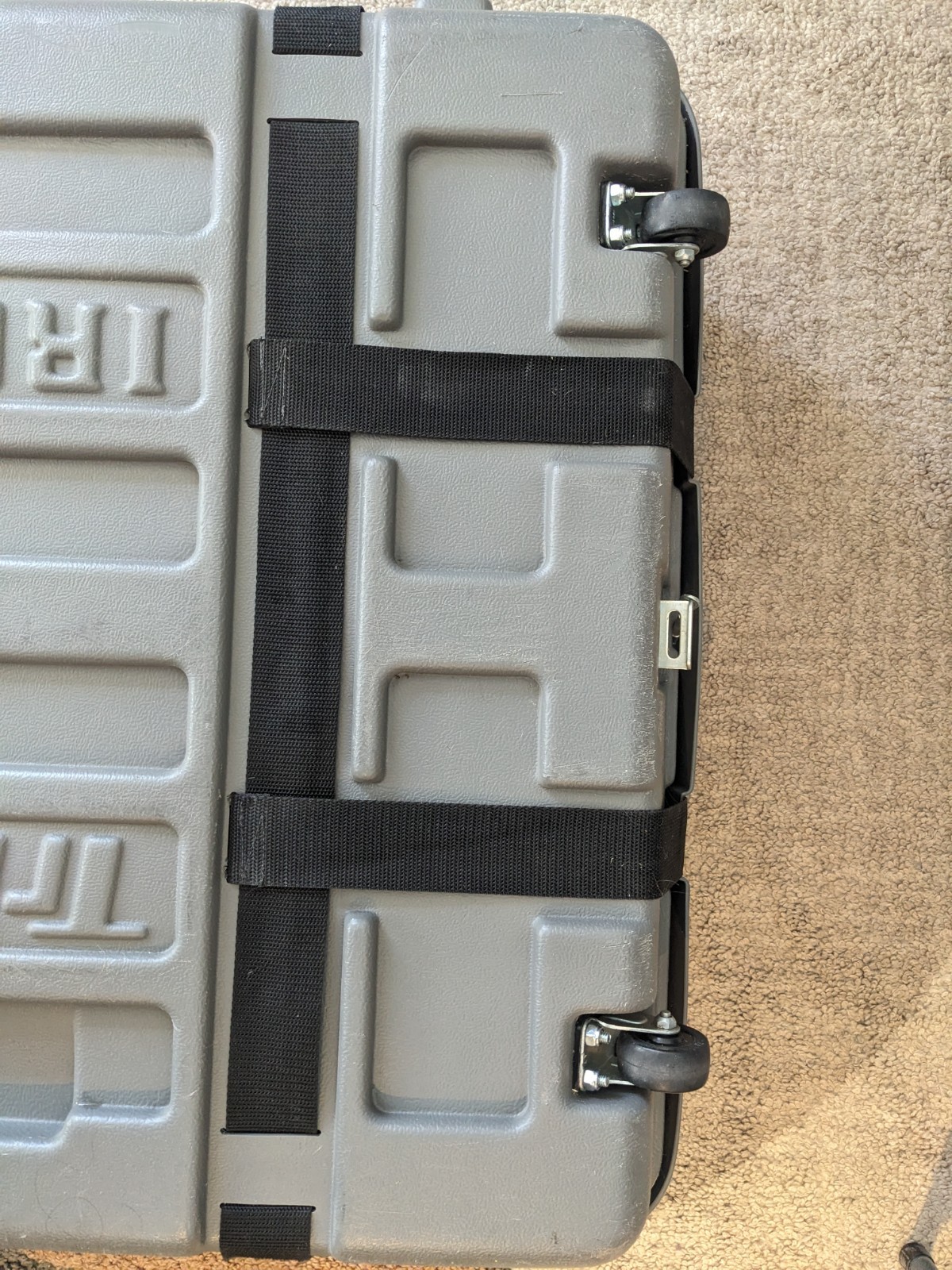 Trico Iron Case Bike Transport/ Travel Case w/ 3 sheets of foam - Pre owned