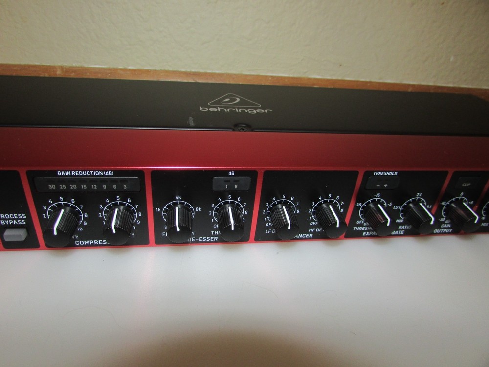 Behringer Ultravoice UV1 Single Channel Strip Preamp And USB Audio Interface