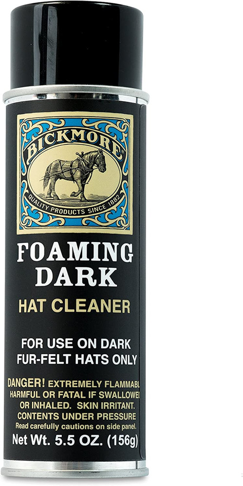 Foaming Dark Hat Cleaner | Remove Dirt, Dust, Fingerprints & Sweat Stains - Grea