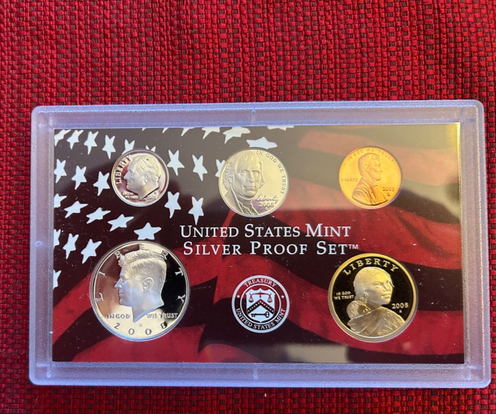 2008 US Mint Silver Proof Set