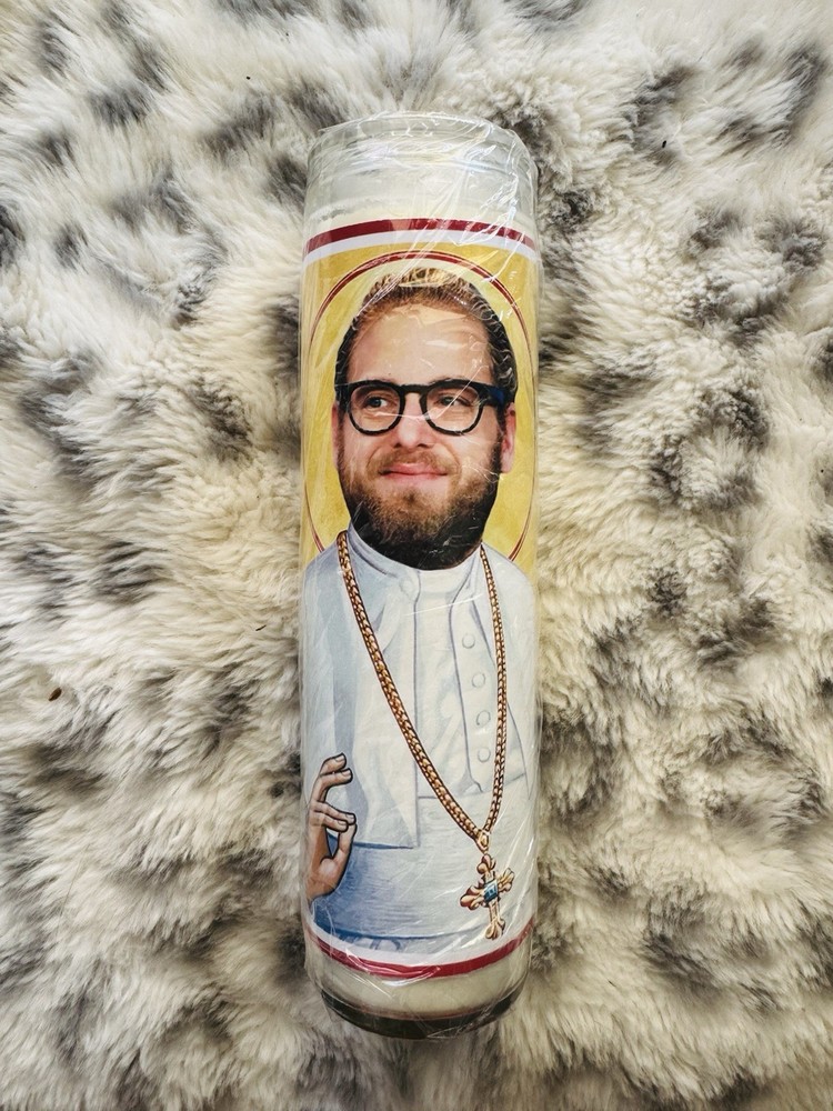 Jonah Hill Prayer Candle New