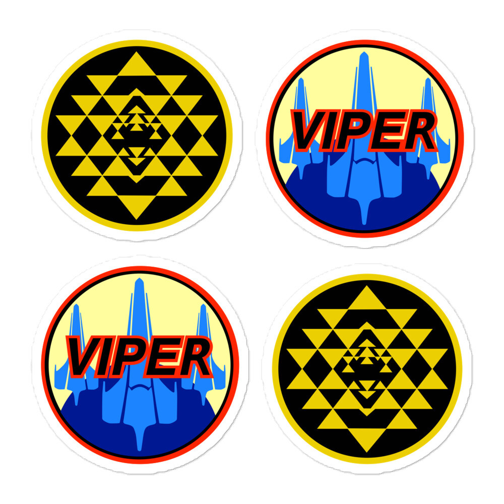 BSG Colonial Warrior / Viper Sticker Galactica